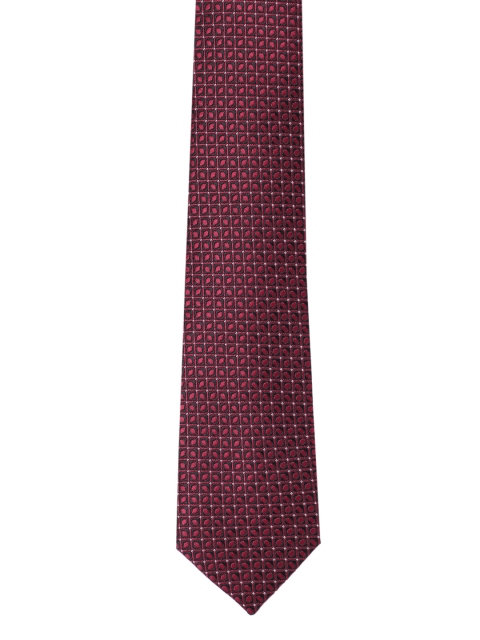 

INVICTUS Men Maroon Woven Design Skinny Tie