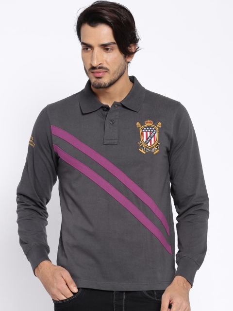 

U.S. Polo Assn. Charcoal Grey Polo T-shirt