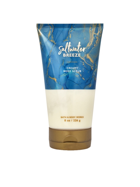 

Bath & Body Works Unisex Saltwater Breeze Creamy Body Scrub 226 g, Blue