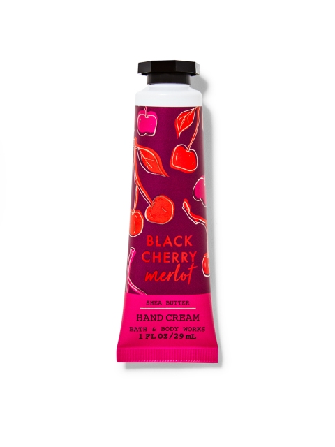 

Bath & Body Works Black Cherry Merlot Hand Cream, 29 ml, Red
