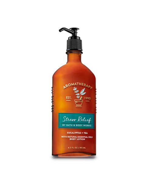 

Bath & Body Works Eucalyptus Tea Stress Relief Body Lotion - 192ml, Brown