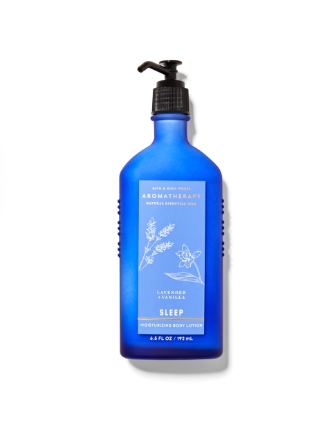 

Bath & Body Works Sleep Lavender Vanilla Body Lotion-192 ml, Blue