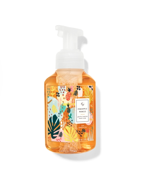 

Bath & Body Works Pineapple Mango Blossom Gentle Foaming Hand Soap 259 ml, Yellow