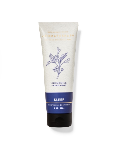

Bath & Body Works Chamomile Bergamot Body Cream 226 g, White