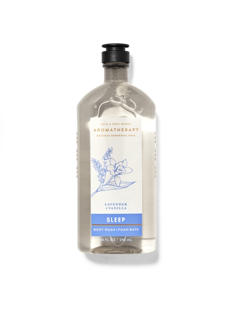 

Bath & Body Works Lavender Vanilla Body Wash and Foam Bath 295 ml, Transparent