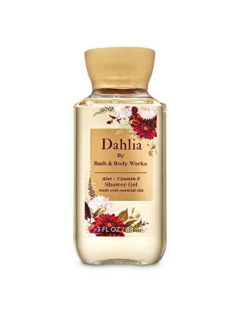 

Bath & Body Works Unisex Dahlia Travel Size Shower Gel - 88ml, Beige