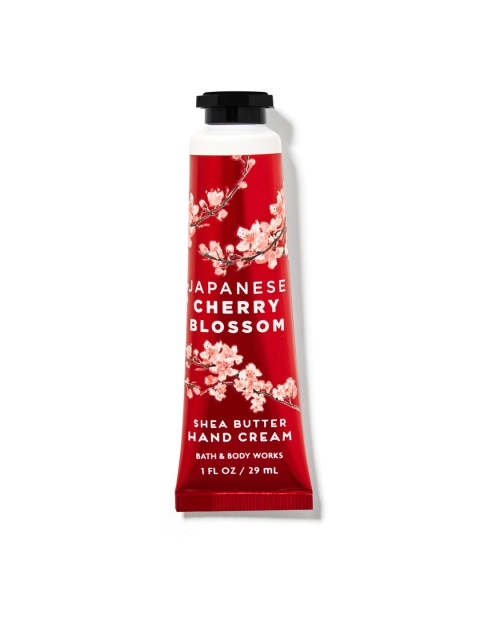 

Bath & Body Works Japanese Cherry Blossom Hand Cream with Shea Butter - 29 ml, Red