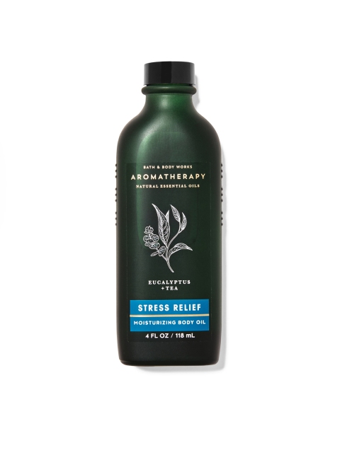 

Bath & Body Works Eucalyptus Tea Moisturizing Body Oil - 118ml, Green