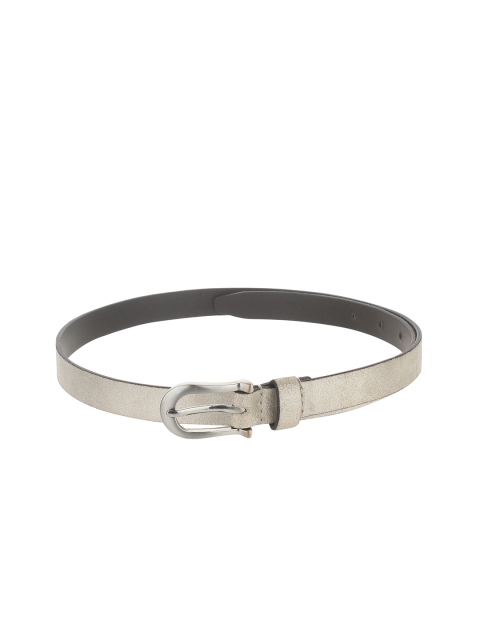 

Calligraphy Women Silver-Toned Embellished Belt