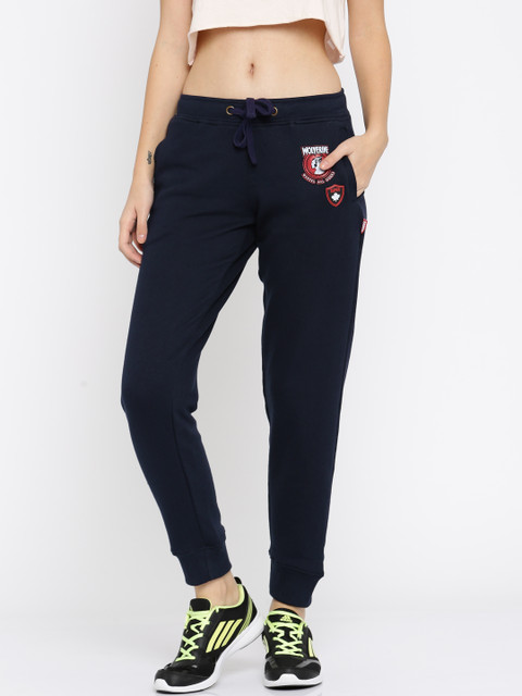 

Kook N Keech Navy Jogger Fit Track Pants, Navy blue