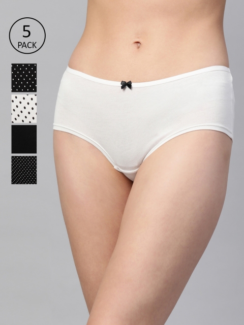 

Marks & Spencer Women Pack of 5 Basic Briefs T612036, Black