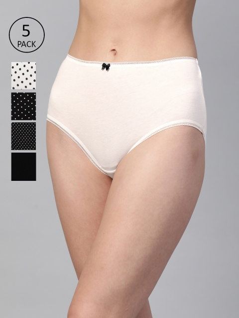 

Marks & Spencer Women Pack of 5 Bikini Briefs T612034XBLACK, Black