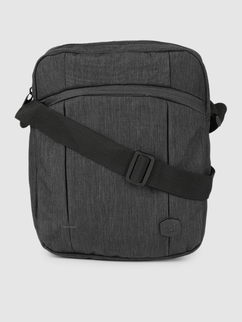 

CAT Unisex Grey Solid Messenger Bag