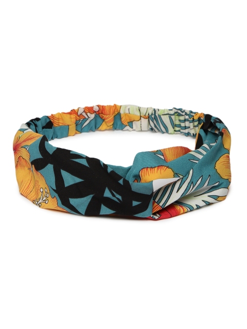 

Justpeachy Women Multicoloured Spiral Hairband, Multi