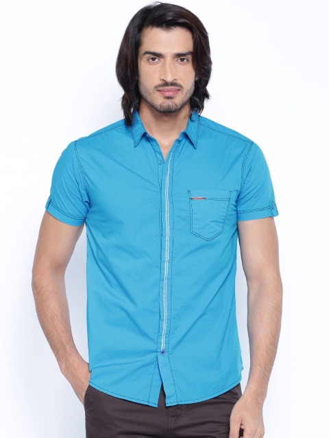 

SPYKAR Blue Casual Shirt