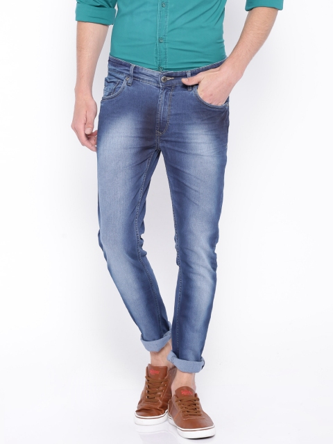 

SPYKAR Men Blue Super Skinny Fit Stretchable Jeans