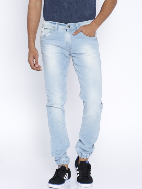 

SPYKAR Light Blue Rover Slim Fit Jogger Jeans