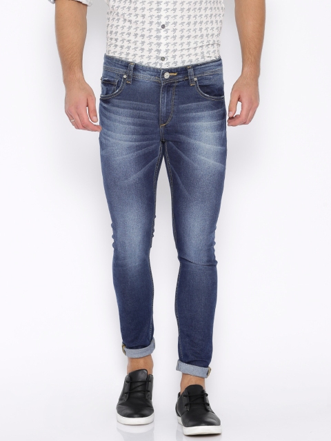 

SPYKAR Blue Washed Super-Skinny Stretchable Jeans