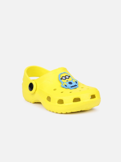 

Kids Ville Boys Yellow Minions Printed Clogs
