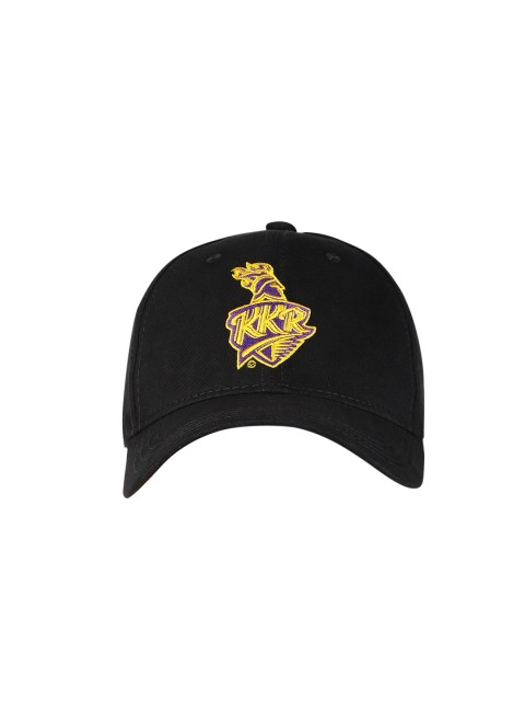 

WROGN ACTIVE Men Black Embroidered Kolkata Knight Riders Baseball Cap