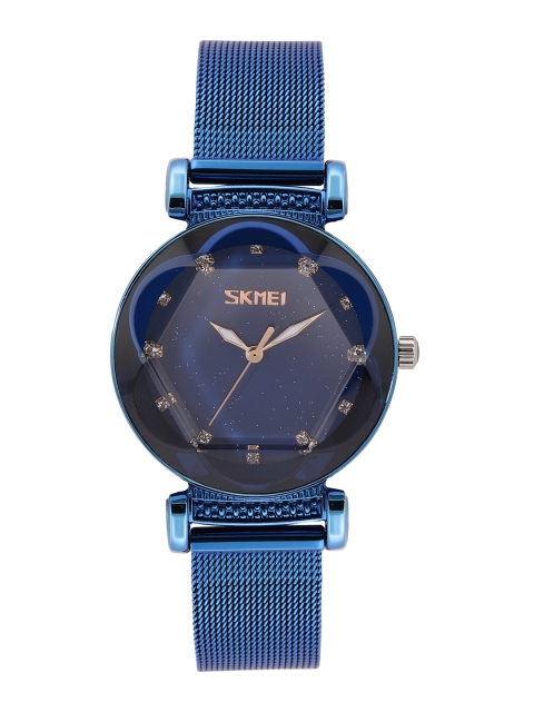 

Skmei Women Blue Analogue Watch 9188