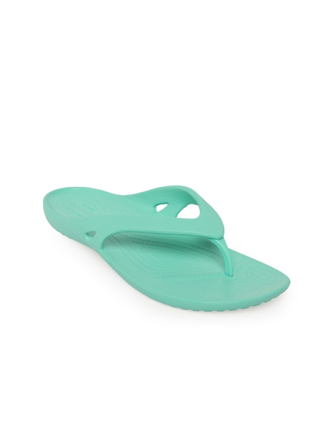 

Crocs Kadee Women Green Solid Thong Flip-Flops