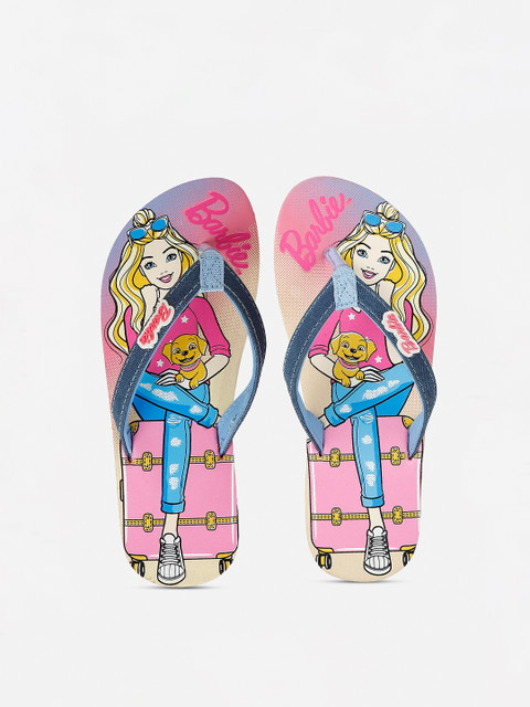 

Carlton London sports Men Blue & Pink Printed Sliders