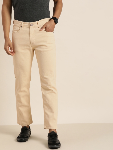 

Moda Rapido Men Beige Slim Fit Stretchable Jeans