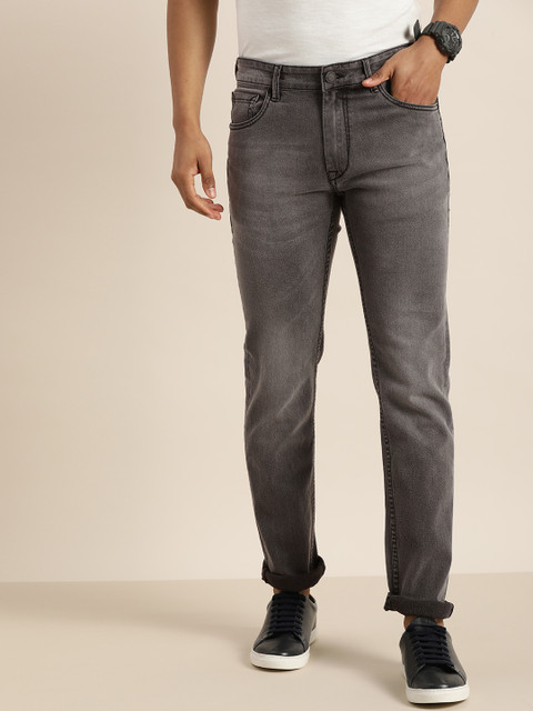 

Moda Rapido Men Grey Slim Fit Heavy Fade Stretchable Jeans
