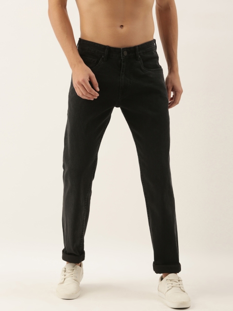 

Moda Rapido Men Black Slim Fit Mid-Rise Jeans