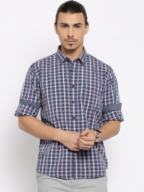 

Pepe Jeans Multicoloured Checked Semi Fit Casual Shirt, Multi