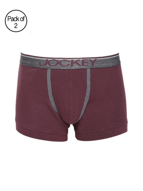 

Jockey Men Pack of 2 Assorted Pure Cotton Trunks 8015-0201