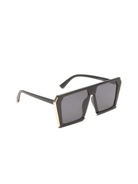 

Carlton London Women UV Protected Shield Sunglasses C06-3-1823-C1, Black