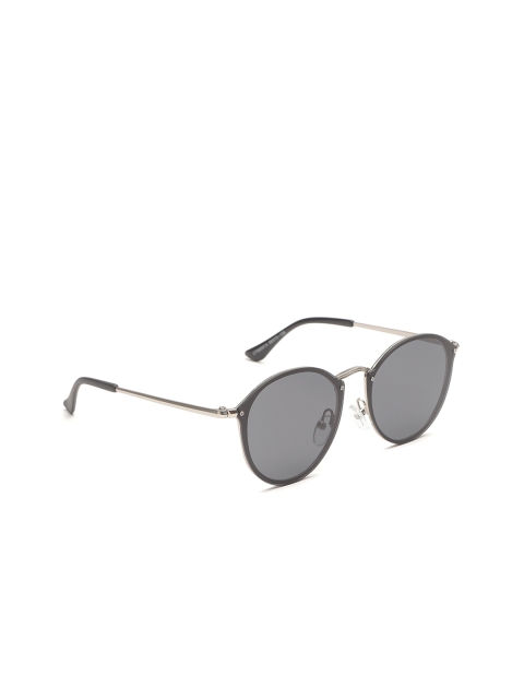 

Carlton London Women UV Protected Round Sunglasses 58051-C2, Black