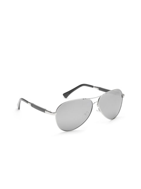 

Carlton London Women Mirrored UV Protected Aviator Sunglasses 008-C1, Grey