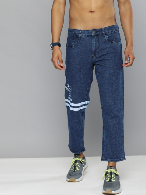 

Kook N Keech Marvel Men White & Blue Slim Fit Printed Detail Stretchable Jeans