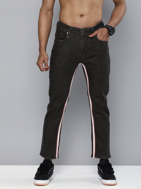 

Kook N Keech Men Black Slim Fit Light Fade Stretchable Jeans