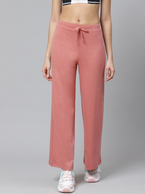 

Hubberholme Women Rose Solid Track Pants