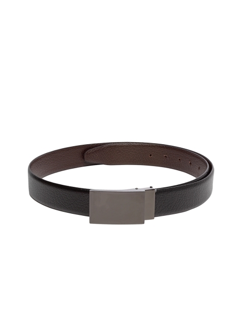 

Teakwood Leathers Men Black Textured