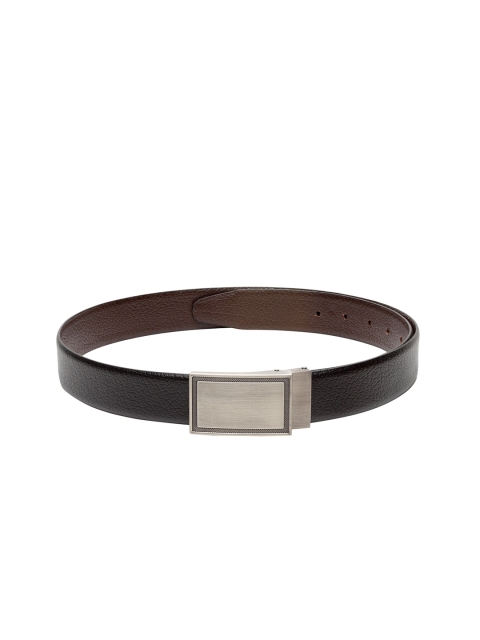 

Teakwood Leathers Men Black Textured