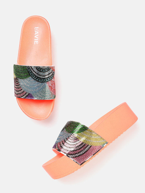 

Lavie Women Multicoloured Embellished Platforms, Multi