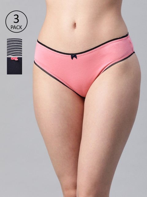 

Marks & Spencer Women Pack of 3 Hipster Briefs, Blue