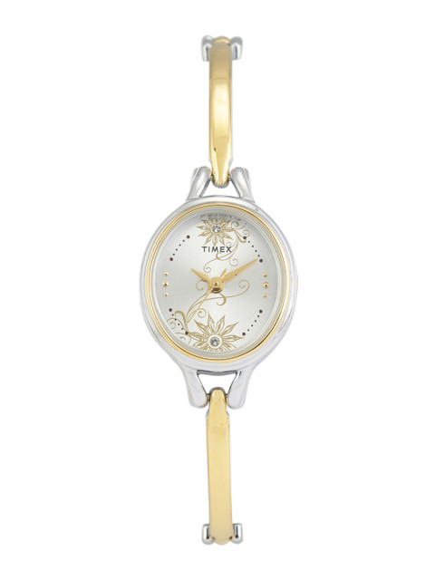 

Timex Women Silver-Toned Analogue Watch TW0TL9306