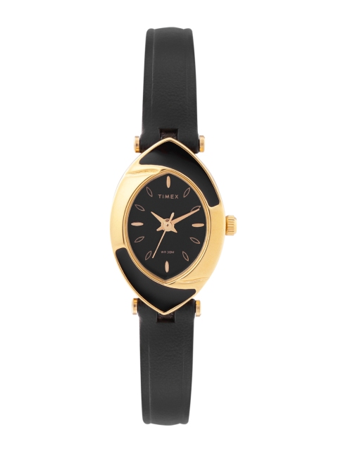 

Timex Women Black Analogue Watch TW0TL9203