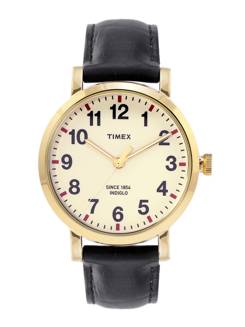 

Timex Men Off-White Analogue Watch TWH0Y3110