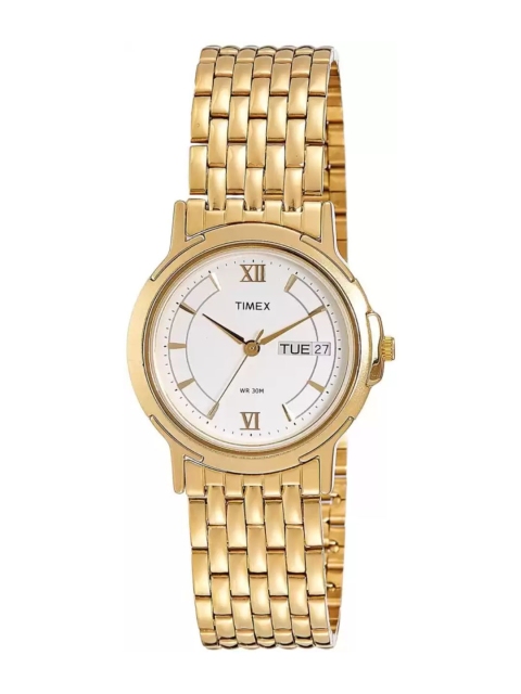 

Timex Men White Analogue Watch TW00G571H