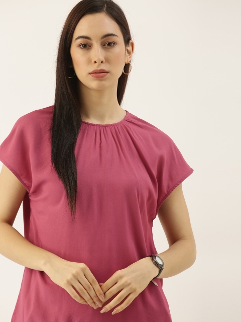 

her by invictus Pink Extended Sleeves Regular Top