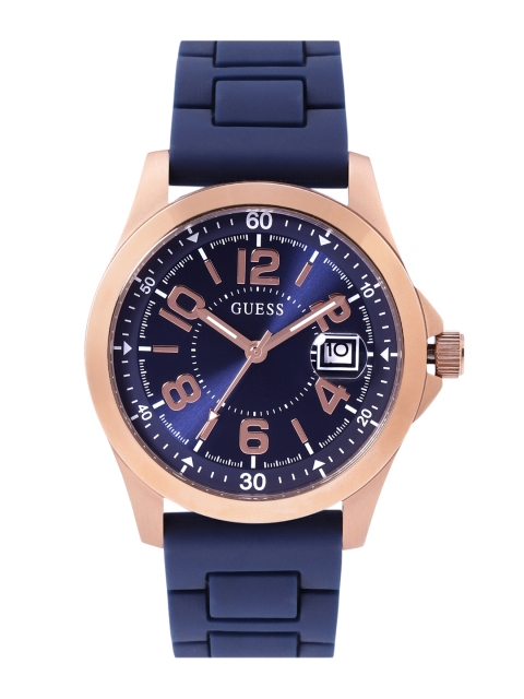 

GUESS Men Blue Dial & Blue Straps Analogue Watch GW0058G3