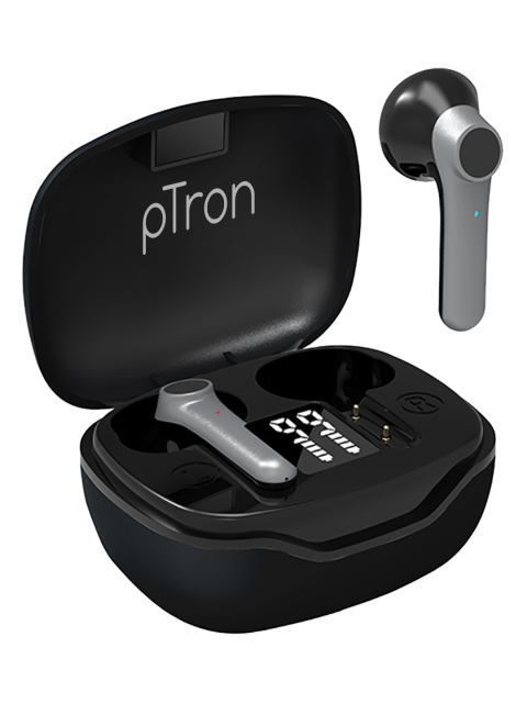 

pTron Grey Basspods 281 True Wireless Deep Bass Bluetooth 5.1 Earphones