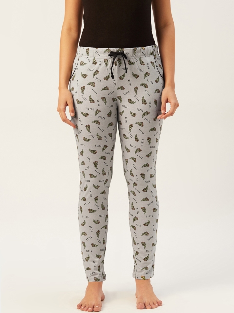 

Sweet Dreams Women Assorted Printed Knitted Pure Cotton Lounge Pants